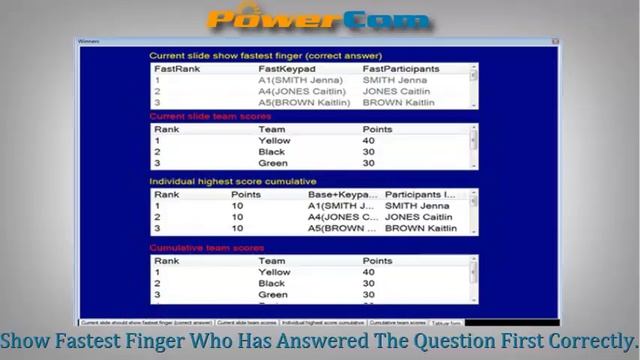 PowerCom Interactive Game Show смотреть онлайн