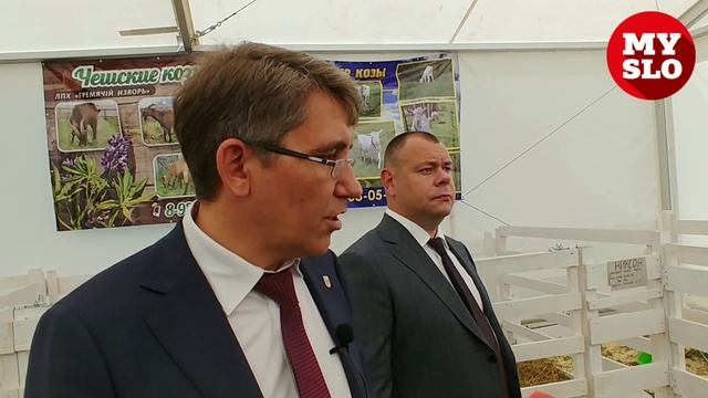 В Тульской области проходит всероссийская выставка коз