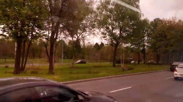 Поездка на автобусе Лиаз 6213.65 Временный маршрут КМ2 Метро Орехово - Метро Автозаводская Москва смотреть онлайн