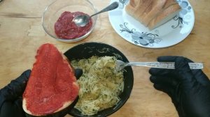 Горячие бутерброды на сковороде