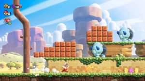 SUPER MARIO BROS.WONDER-УРОВЕНЬ N5 СПРИНТОЗАВР , НА СТАРТ! +БОНУСmp4