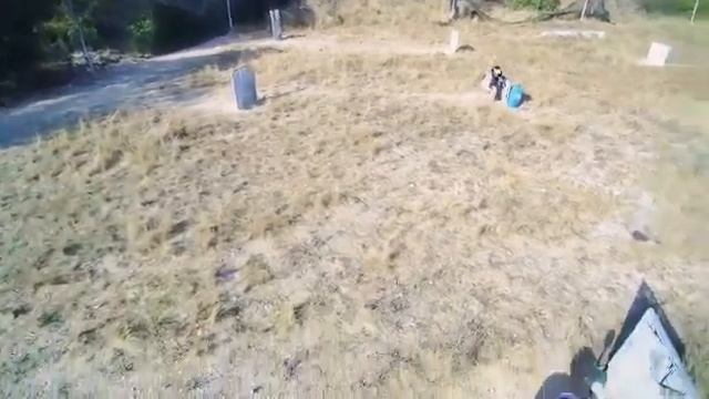 Paintball Olivella a vista de drone смотреть онлайн