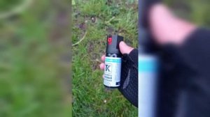 Аэрозольный перцовый балончик(Учебный).Fast обзор!