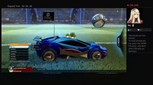 Playing rocket League with a friend