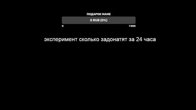 Эксперимент сколько задонатят за 24 часа смотреть онлайн