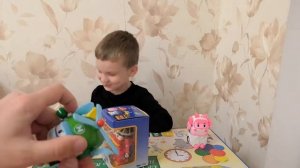 Распаковка Робокар Поли (Хэйли, Рой, Эмбер)