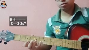 Dekho Aloy Alo Akash (Asadoma Sadgamaya) Guitar Lead/Tab Lesson | Arijit Singh | Khad