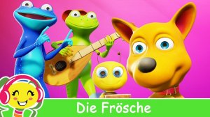 Quak, Quak, Didel Didel Dum  Die Frösche kinderlied - KinderliederTV