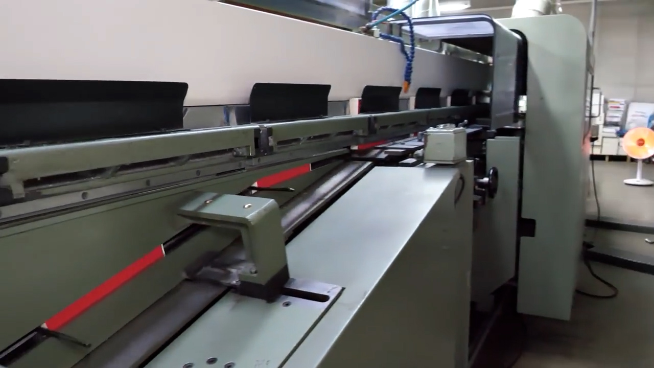 Процесс изготовления книг. Книжная фабрика в Корее. смотреть онлайн