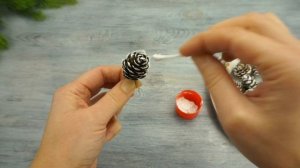 Новогоднее оформление бутылки шампанского своими руками!