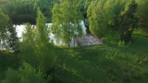 Усадьба в селе Охотино напротивы Мышкина на берегу Волги в устье Плиги