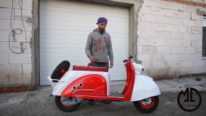 Custom БуDни: Реставрация Мотороллера Тула Т 200