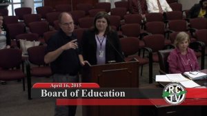 Board of Education - April 16, 2015