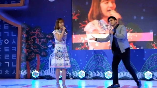 Kristel Fulgar & CJ Navato performs Marvin Gaye at #LoveKOrea смотреть онлайн
