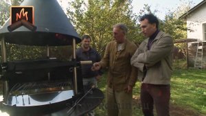 Дровяной уличный барбекю-гриль от компании Fluesystems: проекты, изготовление, продажа опт/розница