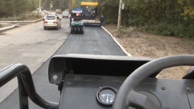 "РСУ-6" - ремонт дороги по ул.Сосновая смотреть онлайн