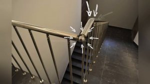 Ограждения лестниц для отеля