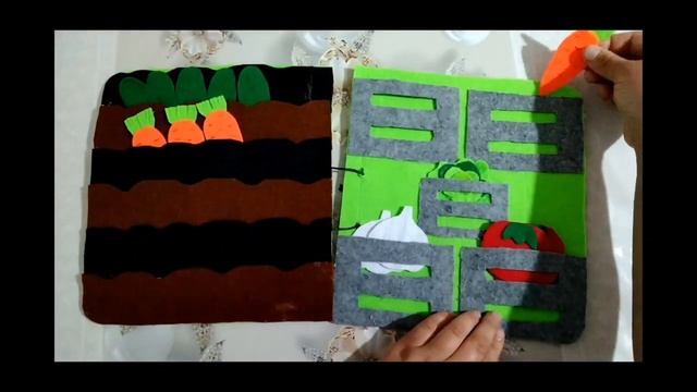 Фетрдан жасалған қол маторикасы, көкөністер балаларға арналған дамытушы ойындар лайфхак овощи смотреть онлайн