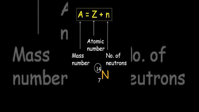 How to calculate the number of neutrons in an atom/isotope? #chemoscience #elearning #chemistry