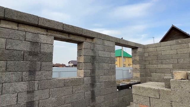 Круговой обзор коробки дома из Арболита до арморояса смотреть онлайн