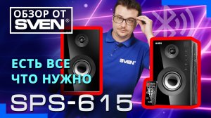 Видео распаковка SVEN SPS-702 ? Колонки 2.0 с мощным звуком и классическим дизайном.