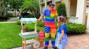 Nastya and the story about Ice Cream and Lemonade