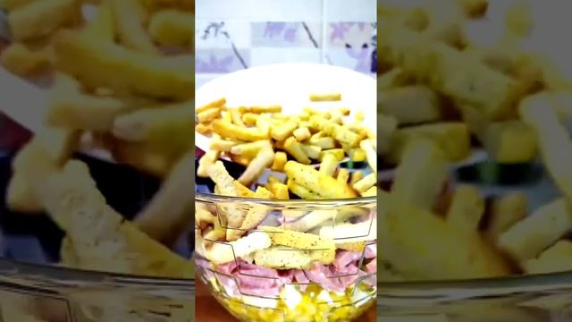 Простой, быстрый и невероятно вкусный салат! Рецепт салата на скорую руку