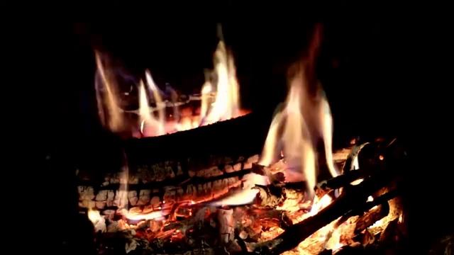 Треск дров шум огня . / Шум огня.  / Звуки огня  для снятия стресса,  расслабления.