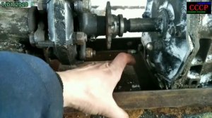 2 КПП+ВОМ на самодельный трактор. Изготовление площадки под КПП.16 скор.вперед и 4 назад.2 часть.