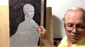 Игорь Сушенок. 137 урок на "Московском долголетии." Леонардо да Винчи. Портрет дамы с горностаем.