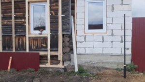 отделка сайдингом / цена за работу 2023