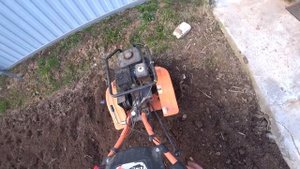 Мотоблок Патриот Урал пять лет в строю. Работа по целине.