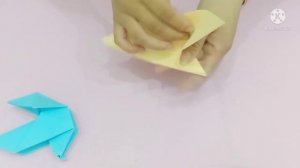 Оригами ПОПУГАЙ из бумаги | Оригами Птичка | Origami Paper Parrot