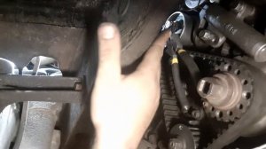 замена гидронатежителя ремня ГРМ мицубиши галант8