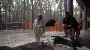 ВЕНИК ДЛЯ БАНИ — подготовка пихтовых веников к заморозке
