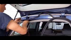 Installing Reverse Camera and Dual dash DVR Digital Mirror on Ford C -max