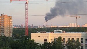 Факел в Капотне.