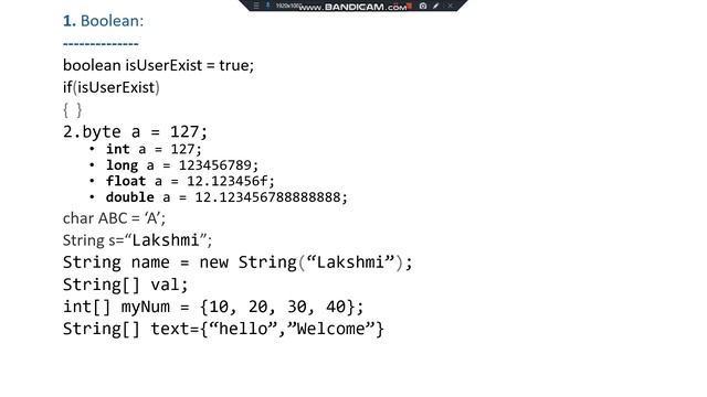 Data Types in Android Part 3 смотреть онлайн