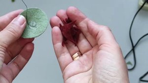 Брошь Мак из фетра / Felt Brooch Poppy  / Броша з фетру Мак