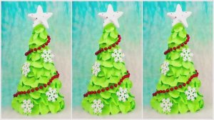 НОВОГОДНЯЯ ЁЛКА своими руками из БУМАГИ