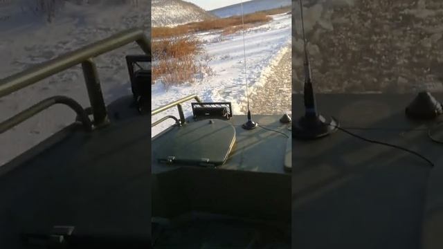 МТЛБ ИЗГТ Форсирование реки СЭЛЭНДЭ - УЧУР-АЛДАН . смотреть онлайн