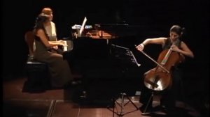 Astor Piazzola - Milonga en Re, Sedef Erçetin Atala (cello), Maria Papapetropoulou (piano)