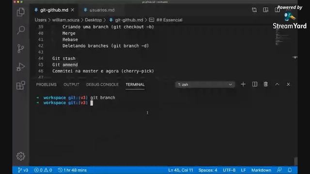 Workshop de Git e GitHub na prática смотреть онлайн