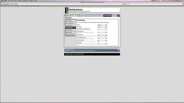 OUTDATED How To Set Up A Minecraft Bukkit Server On Mac Using McMyAdmin смотреть онлайн