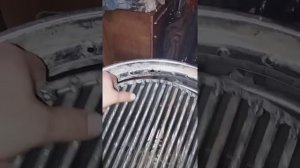 Печь очаг из стиральной машины