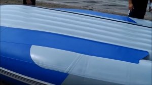 Аквилон (Aquilon) - надувная моторная лодка ПВХ с дном низкого давления (НДНД) 094