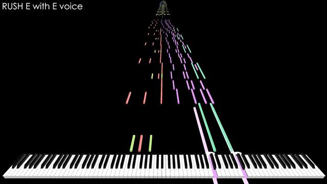 RUSH E with E voice piano!