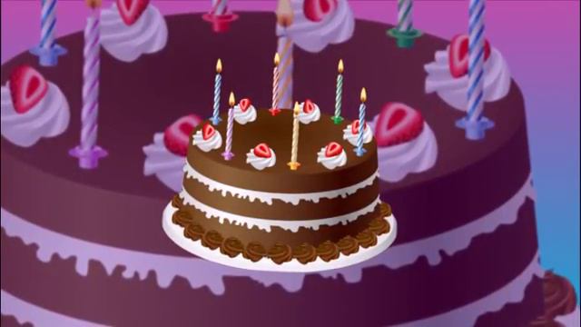 С ДНЁМ РОЖДЕНИЯ! слайд - моё первое видео. смотреть онлайн