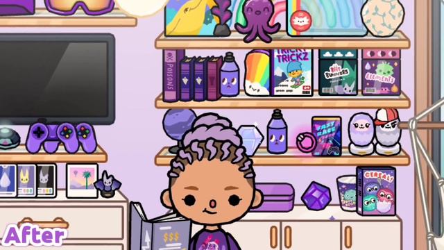 Toca Life World 2 Cool Purple Makeover | Toca Boca | NecoLawPie смотреть онлайн