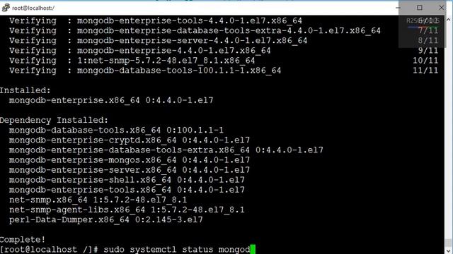 18. MongoDB DBA Tutorials: Install MongoDB on CentOS